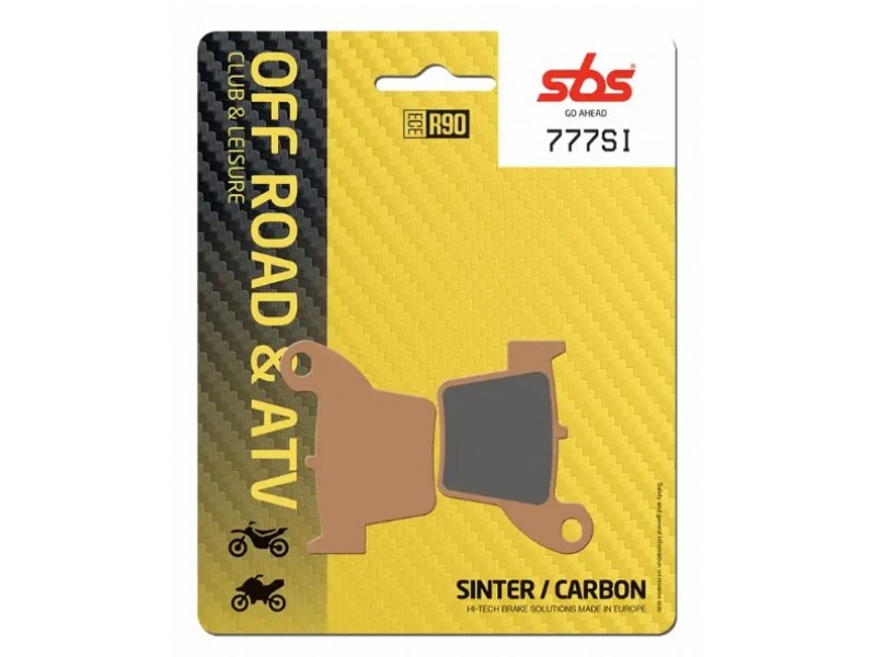 Гальмівні колодки SBS Sport Brake Pads, Sinter/Carbon 777SI